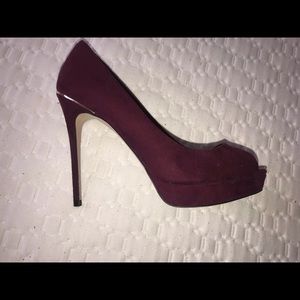Aldo Burgundy Suede pumps